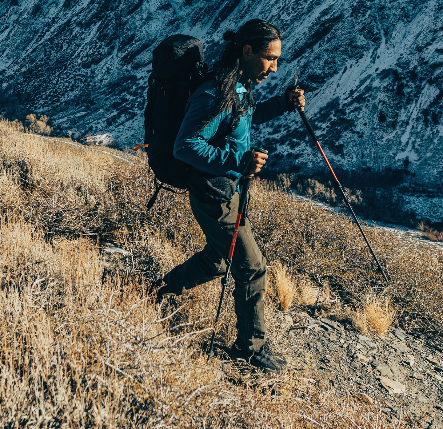 Don Whillans climbing Annapurna